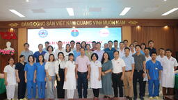 BỆNH VIỆN ĐA KHOA TỈNH LAI CHÂU PHỐI HỢP VỚI BỆNH VIỆN E TỔ CHỨC KHÓA ĐÀO TẠO CẤP CỨU HỒI SINH TIM PHỔI THEO TIÊU CHUẨN AHA