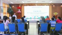 BỆNH VIỆN ĐA KHOA TỈNH TẬP HUẤN QUY CHẾ CHUYÊN MÔN CHO VIÊN CHỨC TIẾP NHẬN TỪ BỆNH VIỆN PHỔI