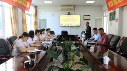 BỆNH VIỆN ĐA KHOA TỈNH LAI CHÂU  LÀM VIỆC VỚI ĐOÀN CÔNG TÁC BỆNH VIỆN NHIỆT ĐỚI TRUNG ƯƠNG