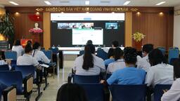 Bệnh viện Đa khoa tỉnh tham dự lớp tập huấn Triển khai tăng cường ghi nhận Phiếu chẩn đoán nguyên nhân tử vong và Phiếu tiên lượng nặng xin về trên Hệ thống thông tin quản lý hoạt động khám bệnh, chữa bệnh