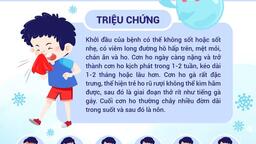 Chủ động phòng chống bệnh HO GÀ ở trẻ nhỏ