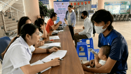 Bệnh viện Đa khoa tỉnh Lai châu Phối hợp với Trung tâm tim mạch Bệnh viện E và Tổ chức The VinaCapital Foundation ( VCF) khám sàng lọc tim bẩm sinh cho trẻ em từ 0 đến 16 tuổi
