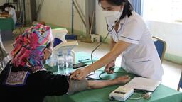 Tiêm phòng Vắc xin Covid-19 đợt 10 và 12 tại BVĐK tỉnh Lai Châu