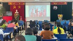 Huấn luyện nghiệp vụ PCCC và Thực tập phương án chữa cháy tại Bệnh viện Đa khoa tỉnh Lai Châu năm 2022.