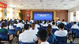 Sinh hoạt chuyên đề tại Bệnh viện Đa khoa tỉnh Lai Châu