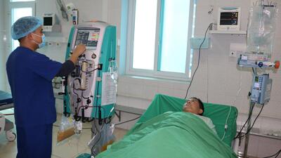 Kỹ thuật lọc máu tại bệnh viện ĐKT Lai Châu