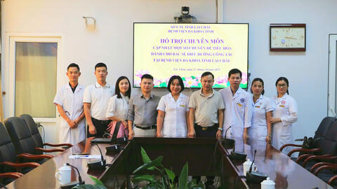 Bệnh viện Bạch Mai hỗ trợ chuyên môn, cập nhật một số chuyên đề Tiêu hoá tại Bệnh viện Đa khoa tỉnh Lai Châu