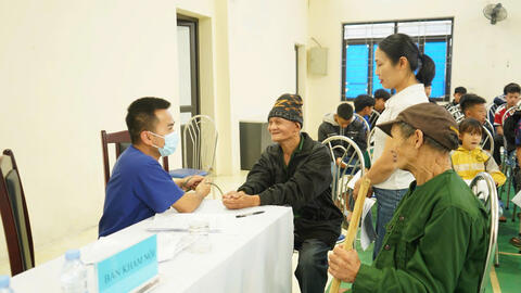 BỆNH VIỆN ĐA KHOA TỈNH LAI CHÂU TỔ CHỨC KHÁM SỨC KHỎE MIỄN PHÍ CHO ĐỐI TƯỢNG BẢO TRỢ XÃ HỘI NHÂN” NGÀY SỨC KHỎE TOÀN DÂN  07/4”