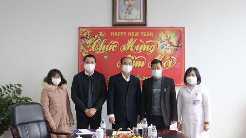 Chi nhánh Ngân hàng BIDV Lai Châu hỗ trợ công tác chống dịch Covid- 19 tại Bệnh viện
