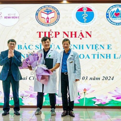 Tiếp nhận Bác sĩ của Bệnh viện E hỗ trợ Bệnh viện Đa khoa tỉnh Lai Châu