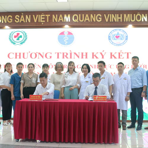 BỆNH VIỆN ĐA KHOA TỈNH LAI CHÂU KÝ KẾT HỢP TÁC Y TẾ VỚI  BỆNH VIỆN ĐẠI HỌC QUỐC GIA HÀ NỘI