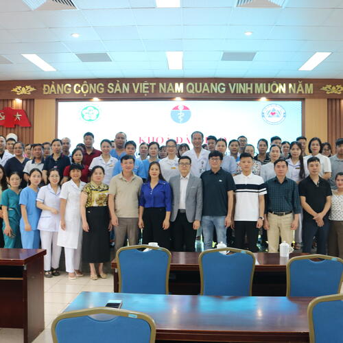 BỆNH VIỆN BẠCH MAI ĐÀO TẠO THỰC HÀNH CHUYÊN ĐỀ NỘI TIẾT - ĐÁI THÁO ĐƯỜNG, ĐỘT QUỴ TẠI BỆNH VIỆN ĐA KHOA TỈNH LAI CHÂU
