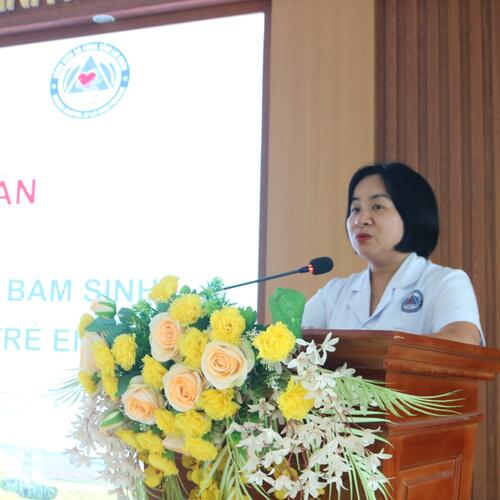 BỆNH VIỆN ĐA KHOA TỈNH  LAI CHÂU PHỐI HỢP VỚI BỆNH VIỆN MẮT TRUNG ƯƠNG TRIỂN KHAI TẬP HUẤN CHUYÊN ĐỀ VỀ BỆNH ĐỤC THỦY TINH THỂ BẨM SINH VÀ CÁC BỆNH LÝ THƯỜNG GẶP Ở TRẺ EM