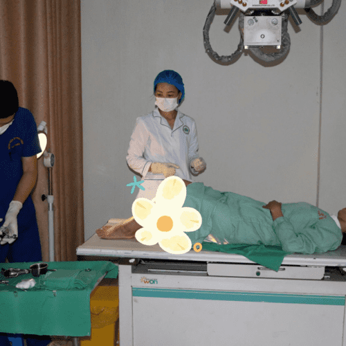 BỆNH VIỆN ĐA KHOA TỈNH LAI CHÂU TRIỂN KHAI KỸ THUẬT CHỤP X-QUANG TỬ CUNG VÒI TRỨNG (HSG)