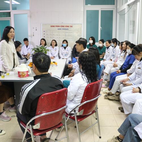 BỆNH VIỆN E TỔ CHỨC LỚP THỰC HÀNH VỀ KIỂM SOÁT NHIỄM KHUẨN BỆNH VIỆN TẠI BỆNH VIỆN ĐA KHOA TỈNH LAI CHÂU