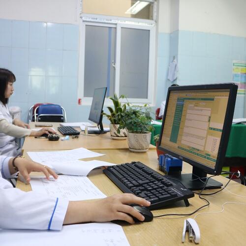 Bệnh viện Đa khoa tỉnh Lai Châu triển khai hướng dẫn sử dụng áp dụng dấu vân tay người bệnh trong bệnh án điện tử EMR trên phần mềm HIS