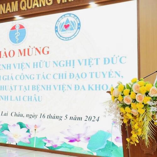 Đoàn công tác Bệnh viện Hữu nghị Việt Đức khảo sát, đánh giá công tác chỉ đạo tuyến tại Bệnh viện Đa khoa tỉnh