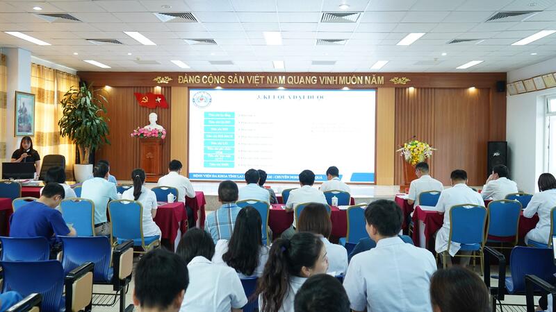 BỆNH VIỆN ĐA KHOA TỈNH LAI CHÂU TỔ CHỨC HỘI NGHỊ THẨM ĐỊNH HỒ SƠ BỆNH ÁN ĐIỆN TỬ