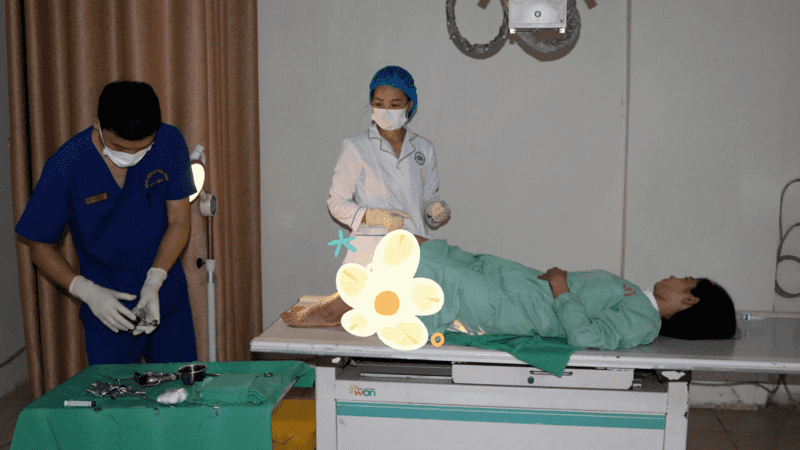BỆNH VIỆN ĐA KHOA TỈNH LAI CHÂU TRIỂN KHAI KỸ THUẬT CHỤP X-QUANG TỬ CUNG VÒI TRỨNG (HSG)