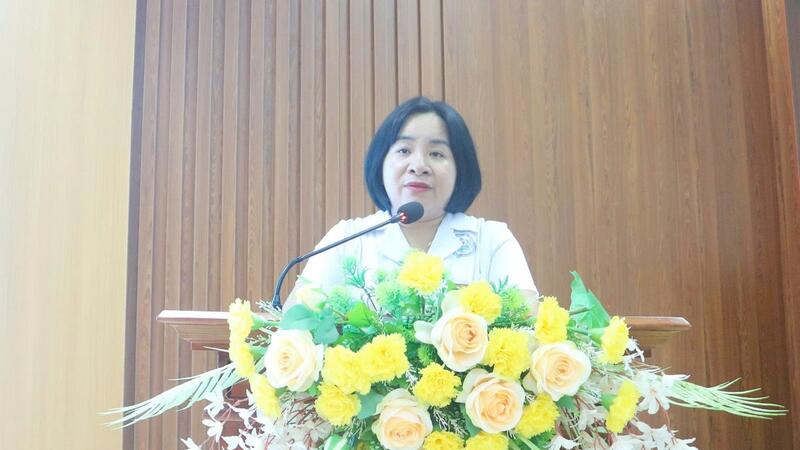 BỆNH VIỆN ĐA KHOA TỈNH LAI CHÂU TỔ CHỨC TẬP HUẤN KỸ NĂNG GIAO TIẾP, ỨNG XỬ CHO NHÂN VIÊN Y TẾ