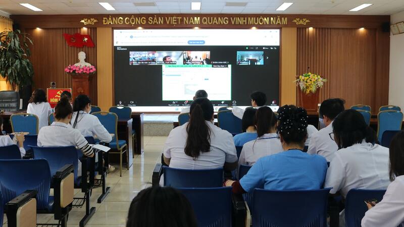 Bệnh viện Đa khoa tỉnh tham dự lớp tập huấn Triển khai tăng cường ghi nhận Phiếu chẩn đoán nguyên nhân tử vong và Phiếu tiên lượng nặng xin về trên Hệ thống thông tin quản lý hoạt động khám bệnh, chữa bệnh