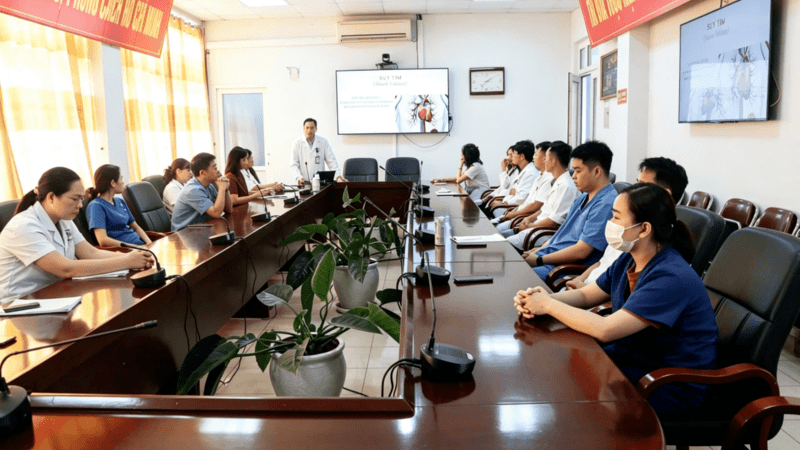 BỆNH VIỆN ĐẠI HỌC QUỐC GIA HÀ NỘI TẬP HUẤN CHUYÊN ĐỀ SUY TIM TẠI BỆNH VIỆN ĐA KHOA TỈNH LAI CHÂU