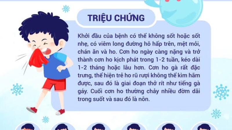 Chủ động phòng chống bệnh HO GÀ ở trẻ nhỏ