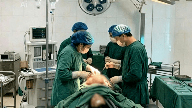 Bệnh viện Đa khoa tỉnh Lai Châu phẫu thuật thành công ca u xơ tử cung kích thước lớn