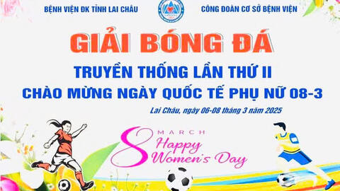 BỆNH VIỆN ĐA KHOA TỈNH TỔ CHỨC HOẠT ĐỘNG THỂ THAO CHÀO MỪNG KỶ NIỆM 115 NĂM NGÀY QUỐC TẾ PHỤ NỮ 8.3