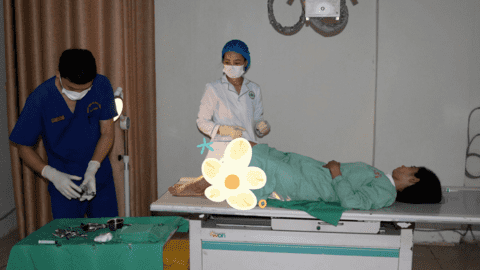 BỆNH VIỆN ĐA KHOA TỈNH LAI CHÂU TRIỂN KHAI KỸ THUẬT CHỤP X-QUANG TỬ CUNG VÒI TRỨNG (HSG)