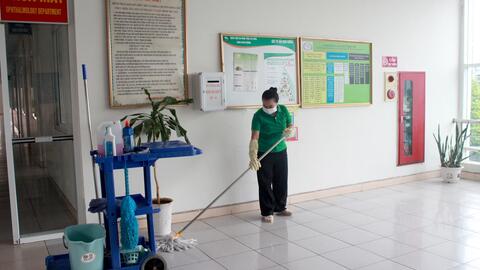 Xây dựng môi trường bệnh viện xanh - sạch - đẹp