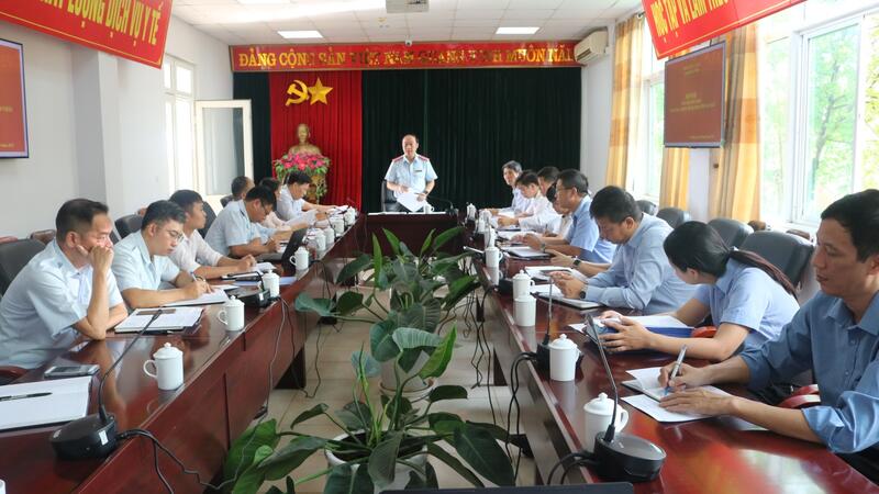 HỘI NGHỊ CÔNG BỐ QUYẾT ĐỊNH THANH TRA TẠI BỆNH VIỆN ĐA KHOA TỈNH LAI CHÂU